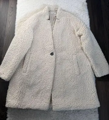 coconlife deux 코콘라이프 두 테디베어풍 보아 코트 M~L