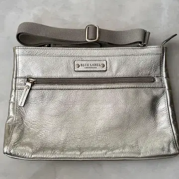 BLUE LABEL 숄더백 여성용 실버