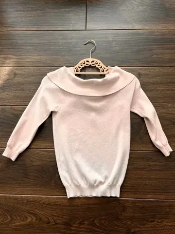 [새상품급] 아푸와이저 리셰 세일러 카라 리본 블라우스 보타이 7부 소매