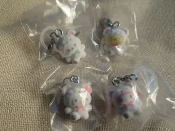 산리오 포근포근 스노우 표시 액세서리 표시 참 4개 세트