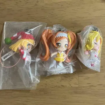 수호캐릭터! 마스코트 스트랩 3종