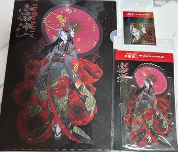 이토 준지 x 산리오 캐릭터즈 토미에 기모노 파일 아크릴 스탠드 스티커