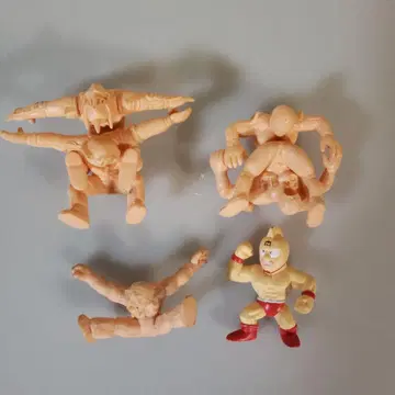 지우개 근육맨 액션 피규어 4체 세트