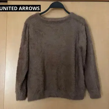 유나이티드 애로우즈 브라운 포근 따뜻한 티셔츠