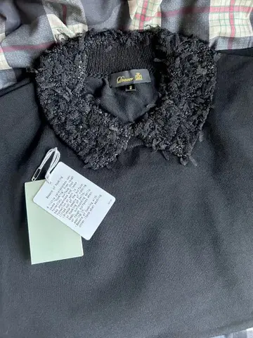 winter2 16G 옷깃 프린지 롱 슬리브 니트 drawer