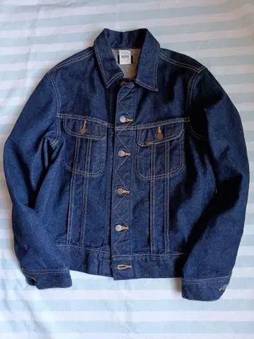 Lee 0411 데님 자켓 인디고 블루 M 사이즈
