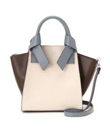 내추럴 뷰티 베이직 리본 핸들 토트백