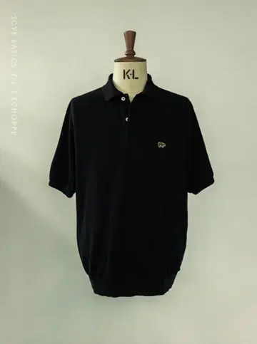 SCYE BASICS L'ECHOPPE 별주 오버 사이즈 반팔 피케 셔츠