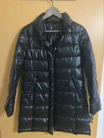 유니클로 J 다운 자켓 블랙 사이즈 S