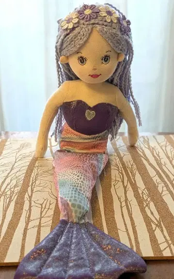 인어 봉제 인형