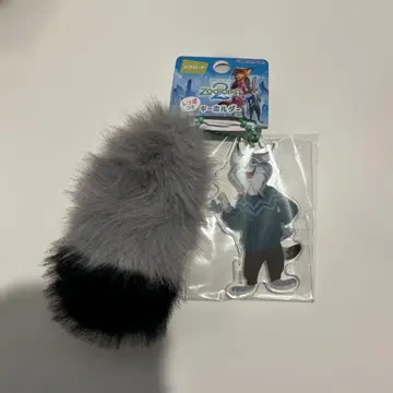 영화 주토피아2 파우바트 아크릴 키링 꼬리 포함 야마다 료스케