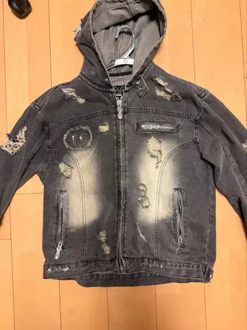 사그 클럽 데님 자켓 사이즈 2