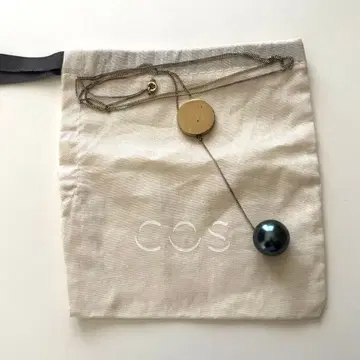 COS 롱 목걸이 골드