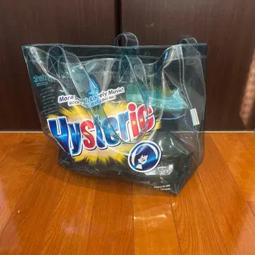 hysteric glamour 클리어 토트백 중형