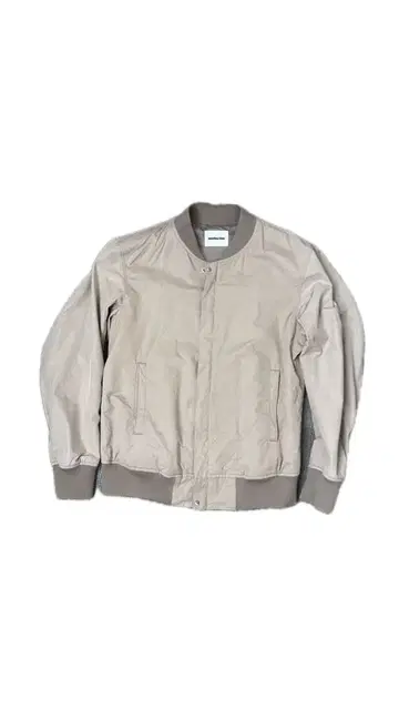 베이지 MA-1 자켓