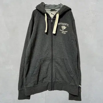 PUMA 후드티 집업 XS 다크 그레이