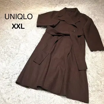 새상품급 ] 빅 사이즈 ] UNIQLO 더블 페이스 랩 코트 XXL