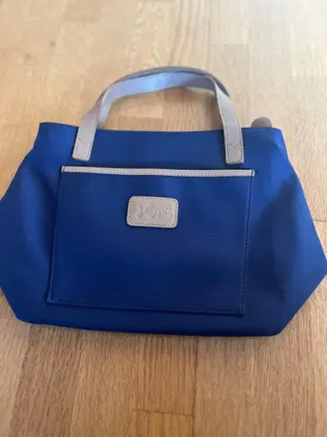 네이비 나일론 백