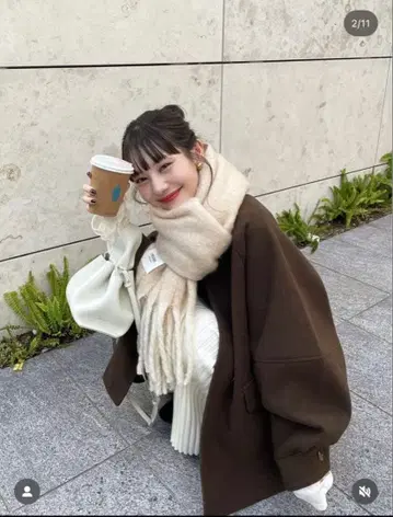 hinari 코트 free 브라운 택 포함 미사용 새상품