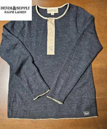 무료배송/새상품급 DENIM & SUPPLY 헨리넥 스웨터