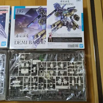 HG 1/144 건담 르브리스 솔리드 클리어 & 데미버딩 세트