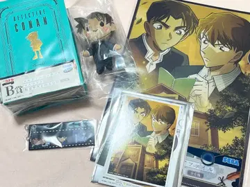 명탐정 코난 세가 럭키 쿠지 메모리얼 컷 코난 헤이지 하쿠바 세트