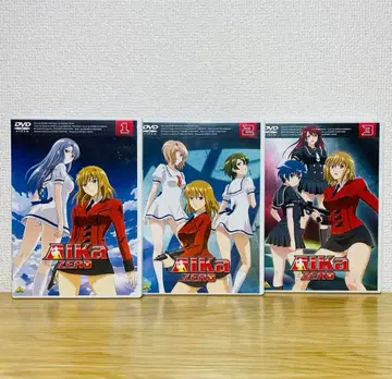 [ 전권 카드 포함 ] AIKa ZERO DVD 전 3권 세트