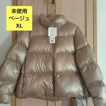 [택 포함 새상품] 울트라 라이트 다운 샤이니 볼륨 자켓 xl