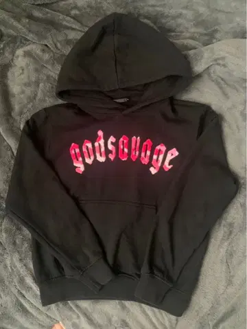 god savage 블랙 후드티