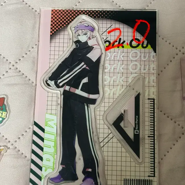 네오포르테 미나세 워크아웃 아크릴 스탠드