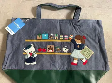 키노쿠니야 서점 x familiar 콜라보 데님 백