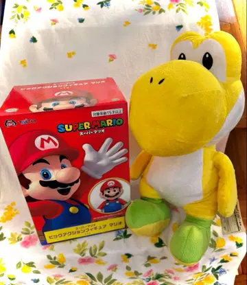 슈퍼 마리오 빅 액션 피규어 & 요시 봉제 인형 세트