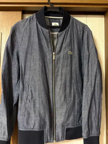 LACOSTE 다크 블루 점퍼