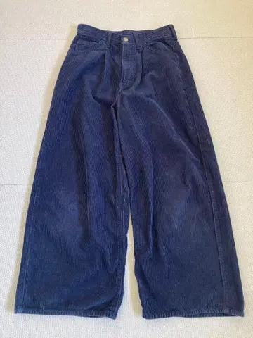 리 E 하이픈 월드 갤러리 콜라보 코듀로이 팬츠