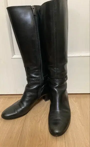 리갈 심플 롱 부츠 블랙