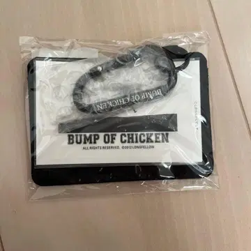 BUMP OF CHICKEN 2012 TOUR 패스 케이스