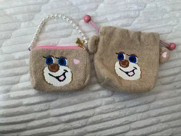 페이러 테디 파우치 복조리 2개 세트