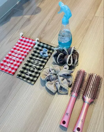 헤어 용품 묶음 판매 포테테 파우치 비달사순 리제 스크런치