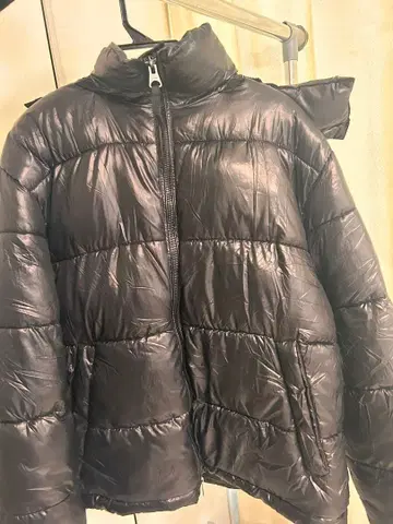 H&M 다운 자켓 L 사이즈 블랙