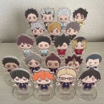 하이큐 세가 럭키 쿠지 아크릴 스탠드 컴프 세트