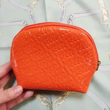 파우치 폴리 폴리 오렌지 에나멜