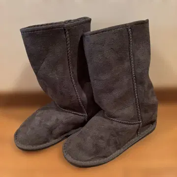 다크 그레이 스웨이드 어그 부츠