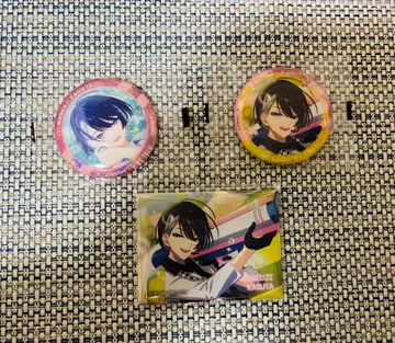 에이트리 18TRIP 스퀘어 캔뱃지 캡슐 캔뱃지 카가야 소우지 낮반