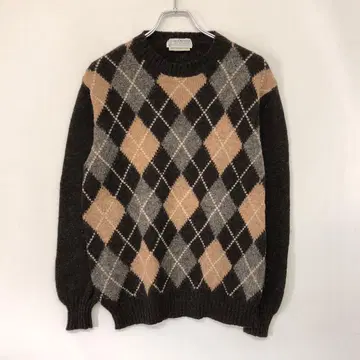 GLENOVER 아가일 니트 스웨터