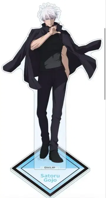 주술회전 전시회 애니메이션 고죠 사토루 아크릴 스탠드 시부야 사변