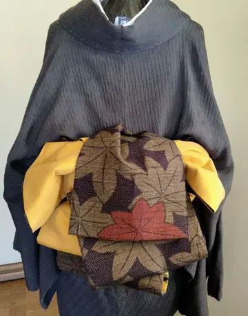 한 폭 코부쿠로 오비 긴 길이