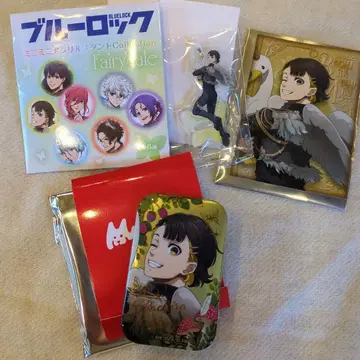 블루 록 호쿠리 미카게 캔뱃지 스퀘어 캔 미니 미니 아크릴 스탠드 특전