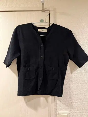 Lauren 반팔 니트 가디건