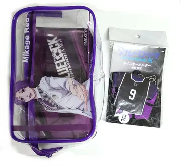 극장판 블루 록 에피소드 클리어 파우치 보이스 키링 미카게 레오