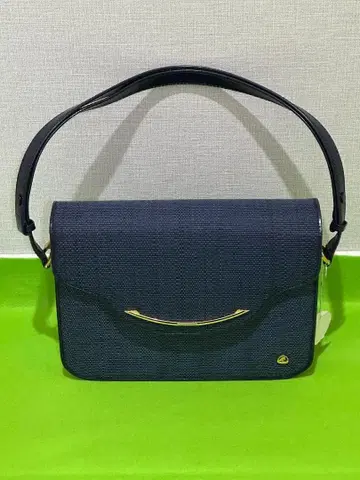 GENUINE HORSE HAIR 핸드백 숄더백 네이비